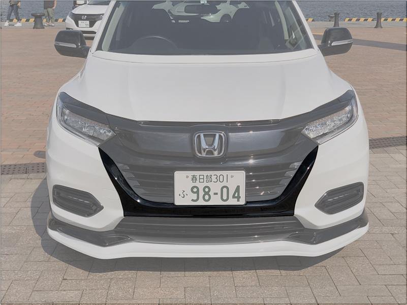 VEZEL バンパーガーニッシュ 『後期型バンパー用』 ブラック塗装済品 - TM工房