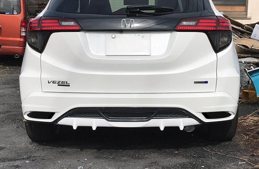 VEZEL 前期モデューロリアバンパー用 リアディフューザー - TM工房