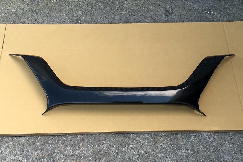 VEZEL バンパーガーニッシュ 『前期型バンパー用』  ブラック塗装済品 - TM工房