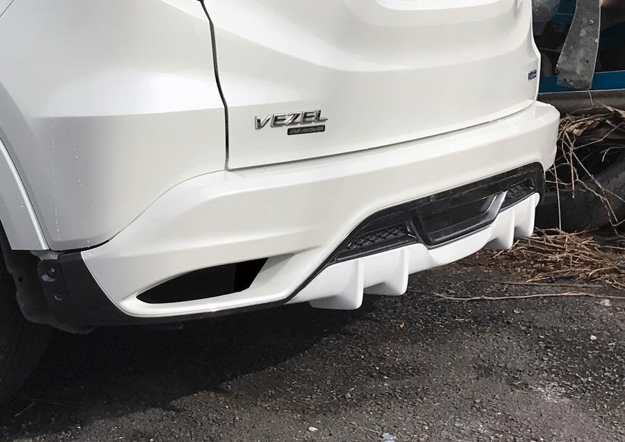 VEZEL 前期モデューロリアバンパー用 リアディフューザー - TM工房
